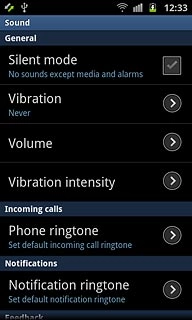 Press Vibration.