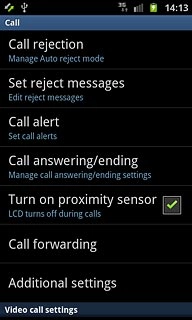 Press Additional settings.