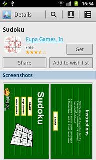 To download a free app:Press Get.
