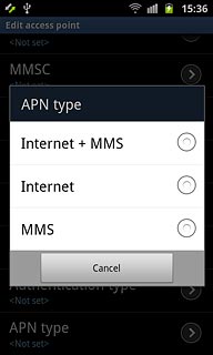 Press Internet.