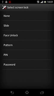 Press Password.