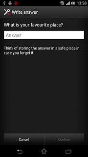 Press Answer and key in the answer to the selected question.