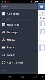 Press Events.Your events are displayed.