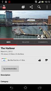 Start playing the required video clip.Press the add to icon.