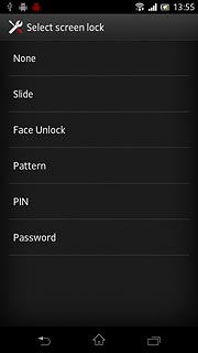 Press Face Unlock.