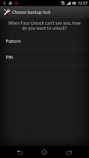 If you select PIN: