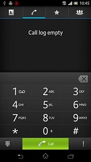 Press and hold the required speed dialling key until the number is called.