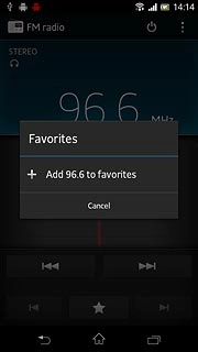 Press Add  to favorites.