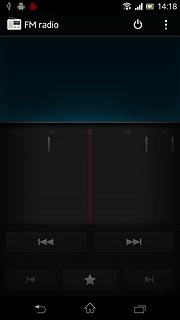 Press the home icon to return to standby mode.