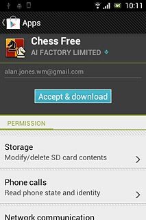 Press Accept & download.