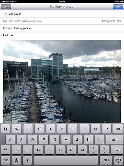 Press Send.