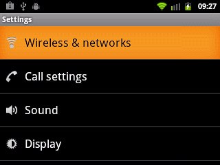 Press Wireless & networks.