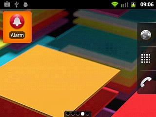 To move a display shortcut:Press and hold the required shortcut.Drag the shortcut to the required position.