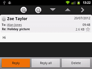 Press Reply.Write your email message.