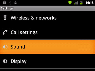 Press Sound.