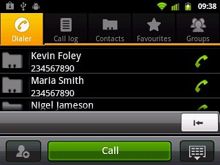 Press the Dialer tab.Key in #31# followed by the number you want to call.