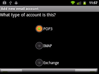 Press POP3.
