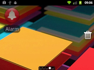 Drag the shortcut to the bin icon.