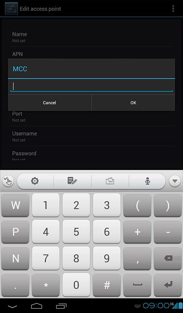 Key in 272 and press OK.