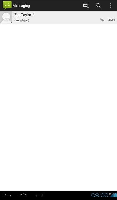 Press the new message icon.