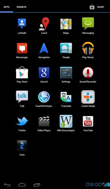 Press Play Store.