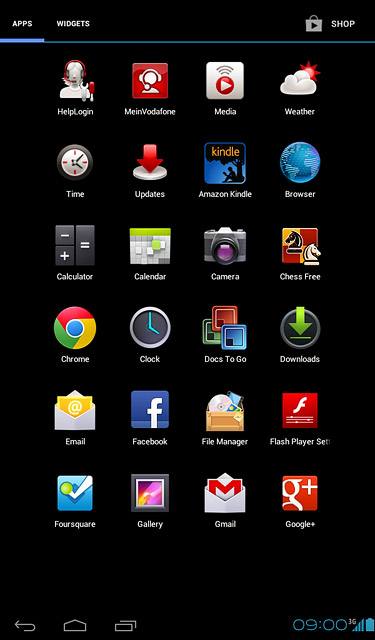 Press the app you've just downloaded.Follow the instructions on the display to use the app.