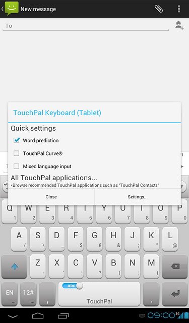 When the box next to the menu item is ticked (V), word suggestion is turned on.
