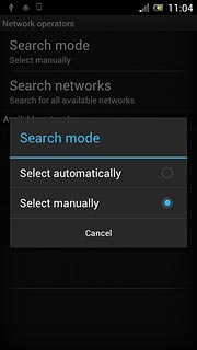 Press Select automatically.