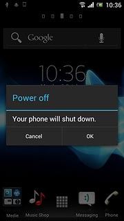 Press OK to confirm.
