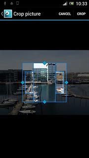 Drag the frame to the required position to select the required detail.