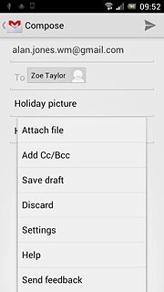 Press Attach file.