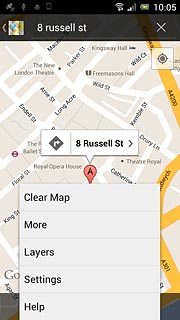Press Clear Map.