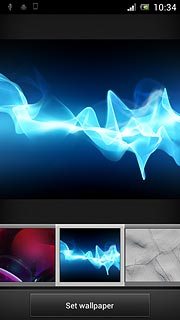 Press Set wallpaper.