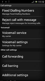 Press Additional settings.