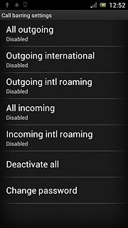 Outgoing international