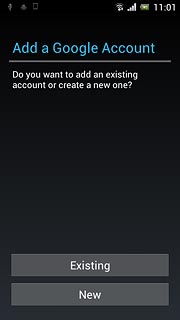 Press Existing.