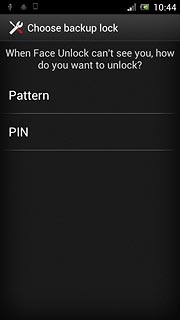 If you select Pattern: