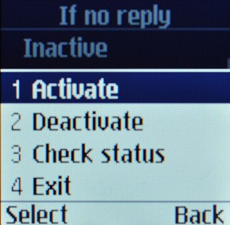 Scroll to Activate and press OK.