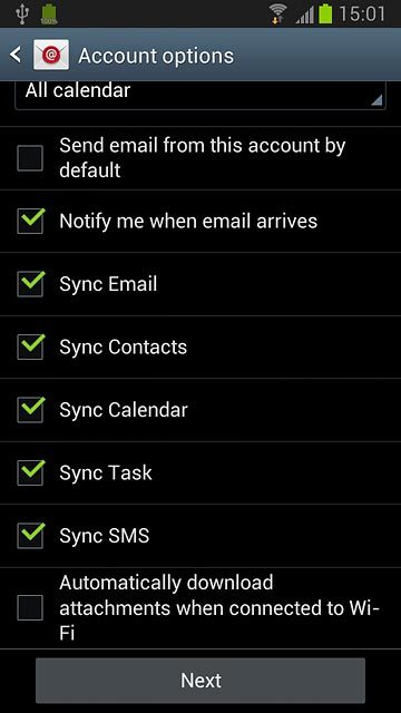 Sync Task