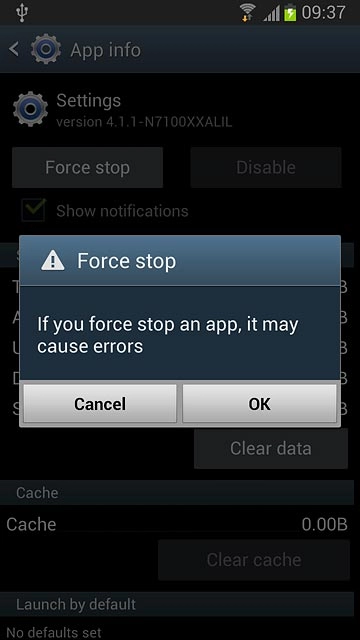 Press OK.