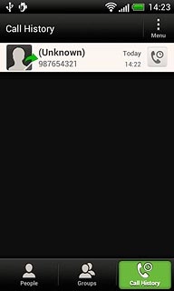 Press the required number.