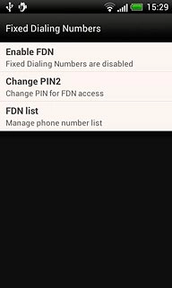 Press Change PIN2.
