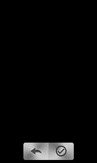 Press the confirm icon.
