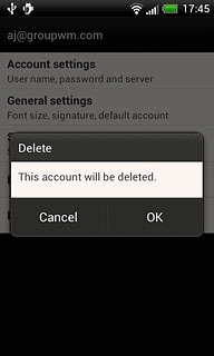 Press OK to confirm.