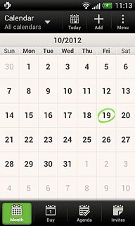 Press one of the following options:Month