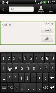 Press the required numbers or the required symbols.