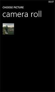 To use a saved picture:Go to the required folder.Press the required picture.