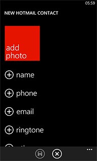 Press name and key in the required first name.