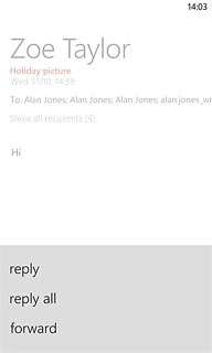 Press reply.Write your email message.
