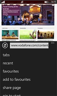 Press add to favourites.Edit the name of the bookmark, if required.